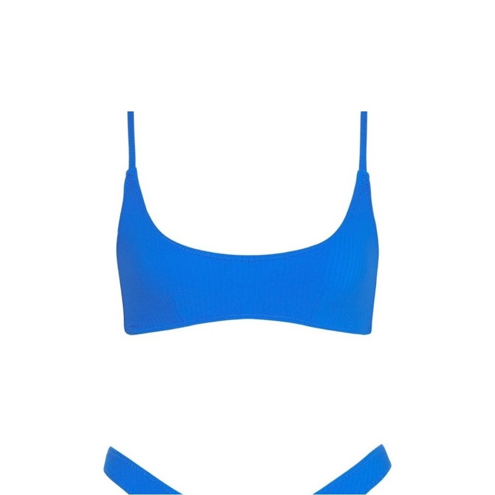 Triangl Blue Bikini top